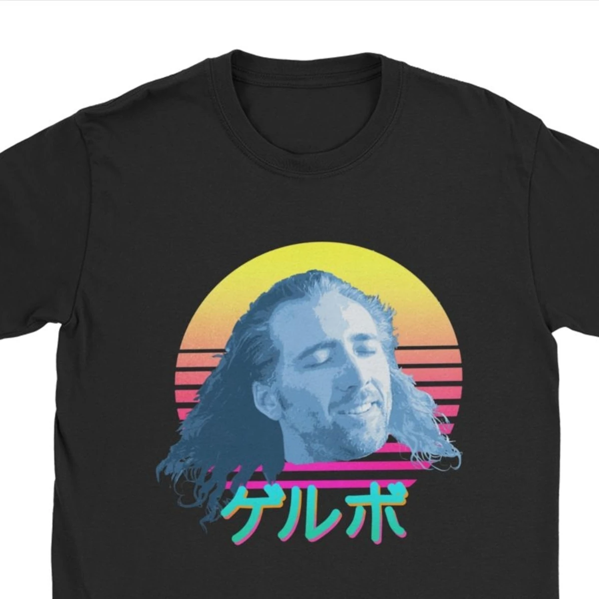 Cheaper Discount Tops T Shirt Nicolas Cage T Shirts Men Funny Meme Harajuku T Shirts Camisas Hombre Streetwear Cotton