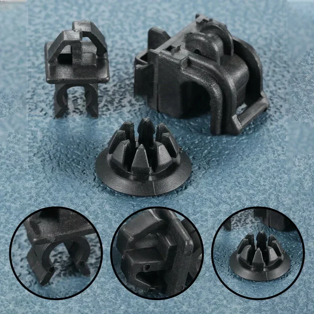 3X Car Hood Rod Holder Opener Stay Grommet Clip For Honda For Accord Odyssey 90601-S84-A01 Exterior Engine Clip Car Accessories
