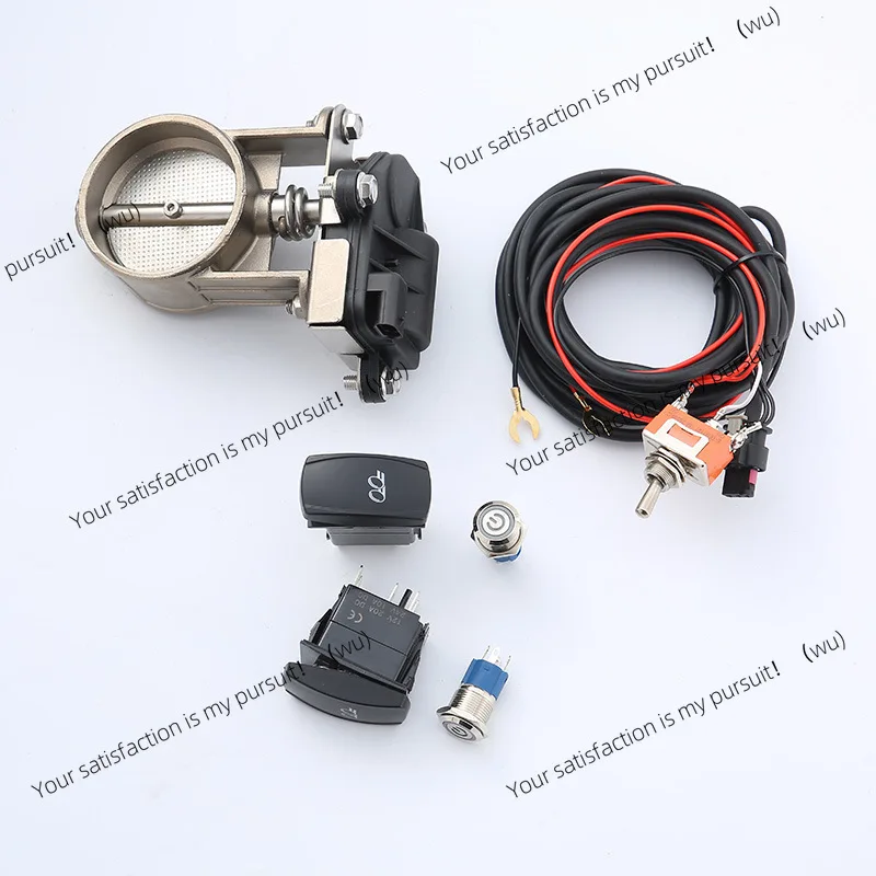 

Стальная ржавчина, модернизированный автомобильный выпускной клапан, поддержка контроллера, комплект регулирующего клапана, выхлопная труба