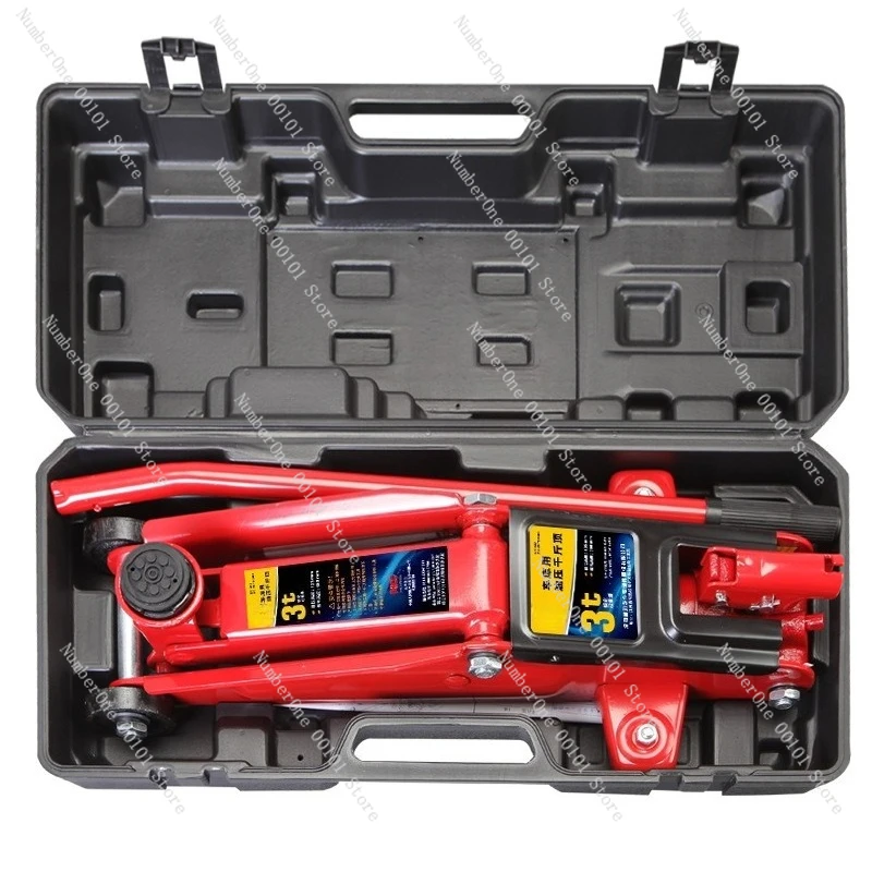 

Горизонтальный верх 0 кг для ремонта автомобилей, техническое обслуживание автомобиля, 3-тонный пластиковый ящик, красный гидравлический верх 0 кг