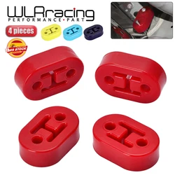 WLR RACING - Blue,Red,Yellow, Polyurethane Exhaust/Muffler SHORT HANGERS 4pcs/lot universal WLR8952