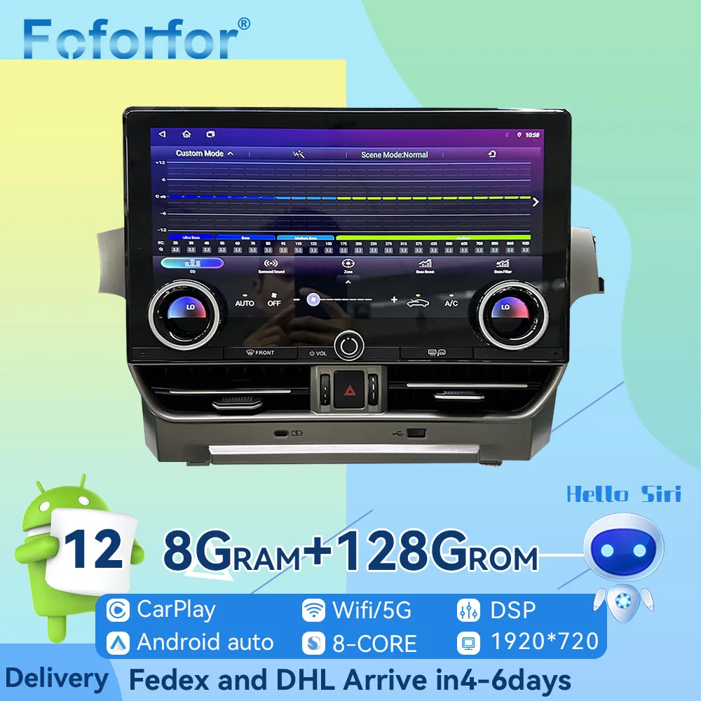 Upgrade Android 12 Auto Stereo For Lexus GX460 GX400 2010-2022 To 2024 Car GPS Navigation Head Unit Multimedia Player Media