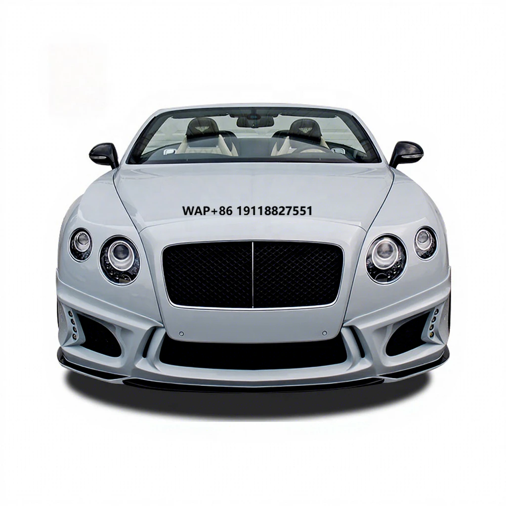 

Fiberglass Upgrade to WD Style Car Body Kit for Continental GT 2012-2016 Side Skirts Car Bumper Rear Spoiler Bodykit