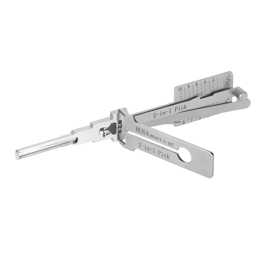 LISHI HU64 2-in-1 Pick-Decoder Schlüsselleser Schlosserwerkzeug für Nissan Infiniti Zündung & Autotürschloss Auto-Entriegelungs-Reparaturwerkzeug – Detail 5