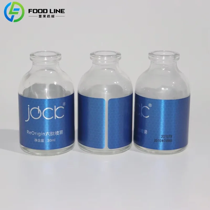 Desktop Automatic Candle Jar Sticker Ampoule Round Bottle Labeling Machine for 15ml Bottles Label Applicator Machine