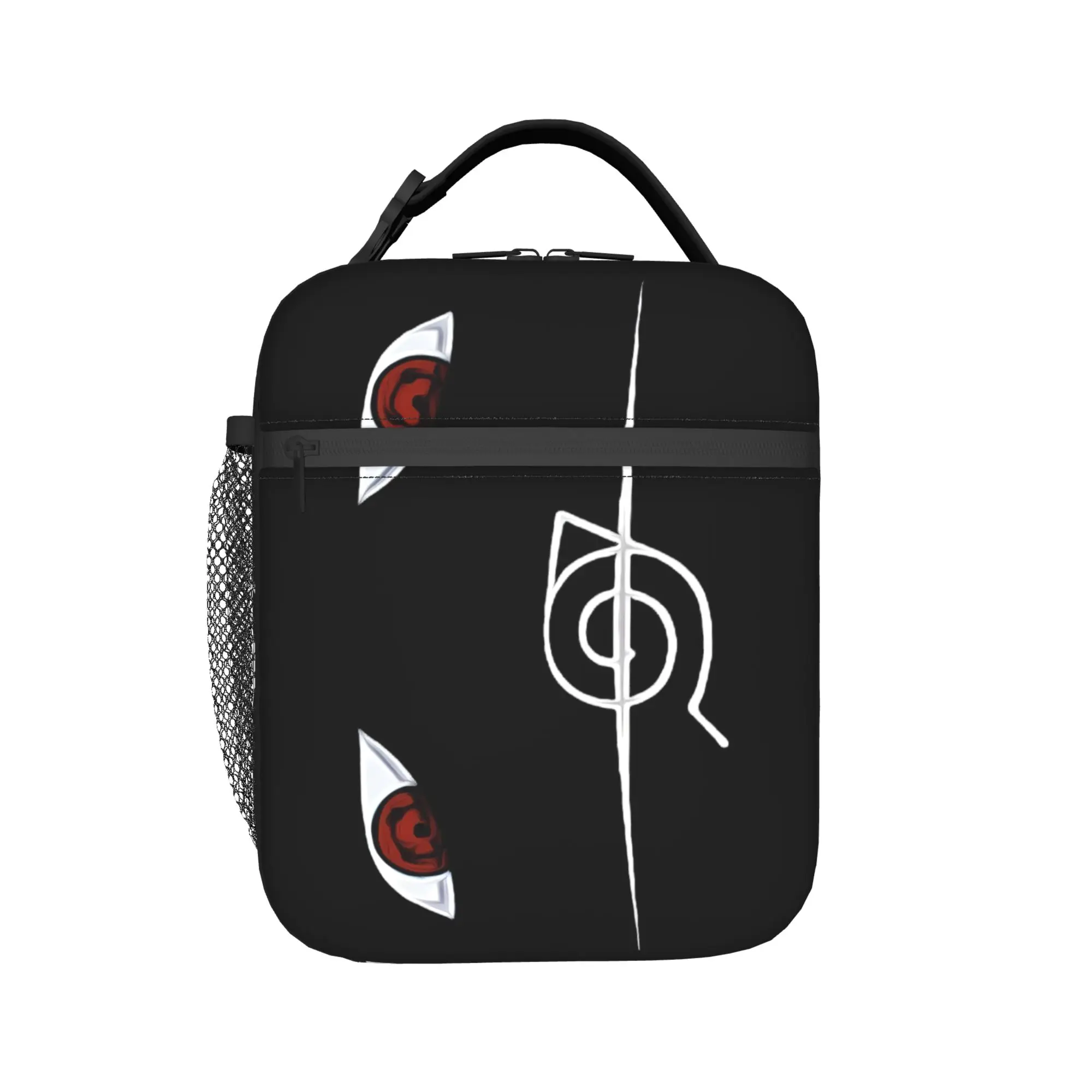 

Custom N-Narutoes Akatsukis Thermal Insulated Lunch Bags Women Men Anime Resuable Lunch Container for Work Travel Food Box