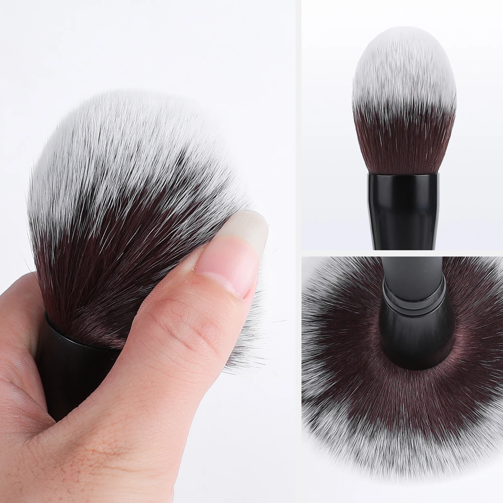 Foundation Makeup Brush Flat Top Buffing Brush Eyeshadow Contour Powder Brush Highlighter Bronzer Detail Makeup Brushes Pencil