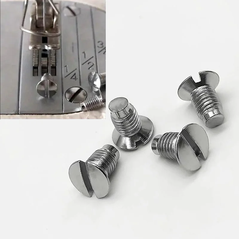 10pcs sewing machine needle plate screw, suitable for industrial flat sewing machines, old-fashioned foot sewing machines