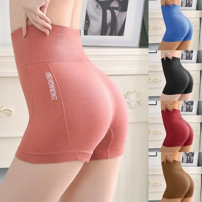 HX6F Womens Highs Waist Workout Shorts Butt Lifting Tummys Control Booty Running Yoga Short Pant Quicks Dry Shorts Gift