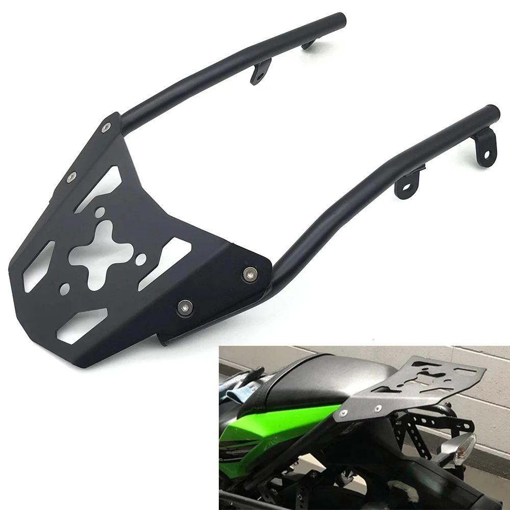 Z650 Rear Rack Luggage Bracket Shelf Tailbox Support For KAWASAKI Ninja Z 650 2017-2019 2020 2021 2022 Motorcycle Accessories