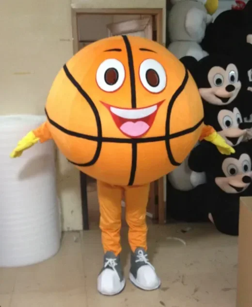 [TML] Cosplay Football Basketball Mascot Costume carnival stage performance Cartoon character costume Advertising Party Costume