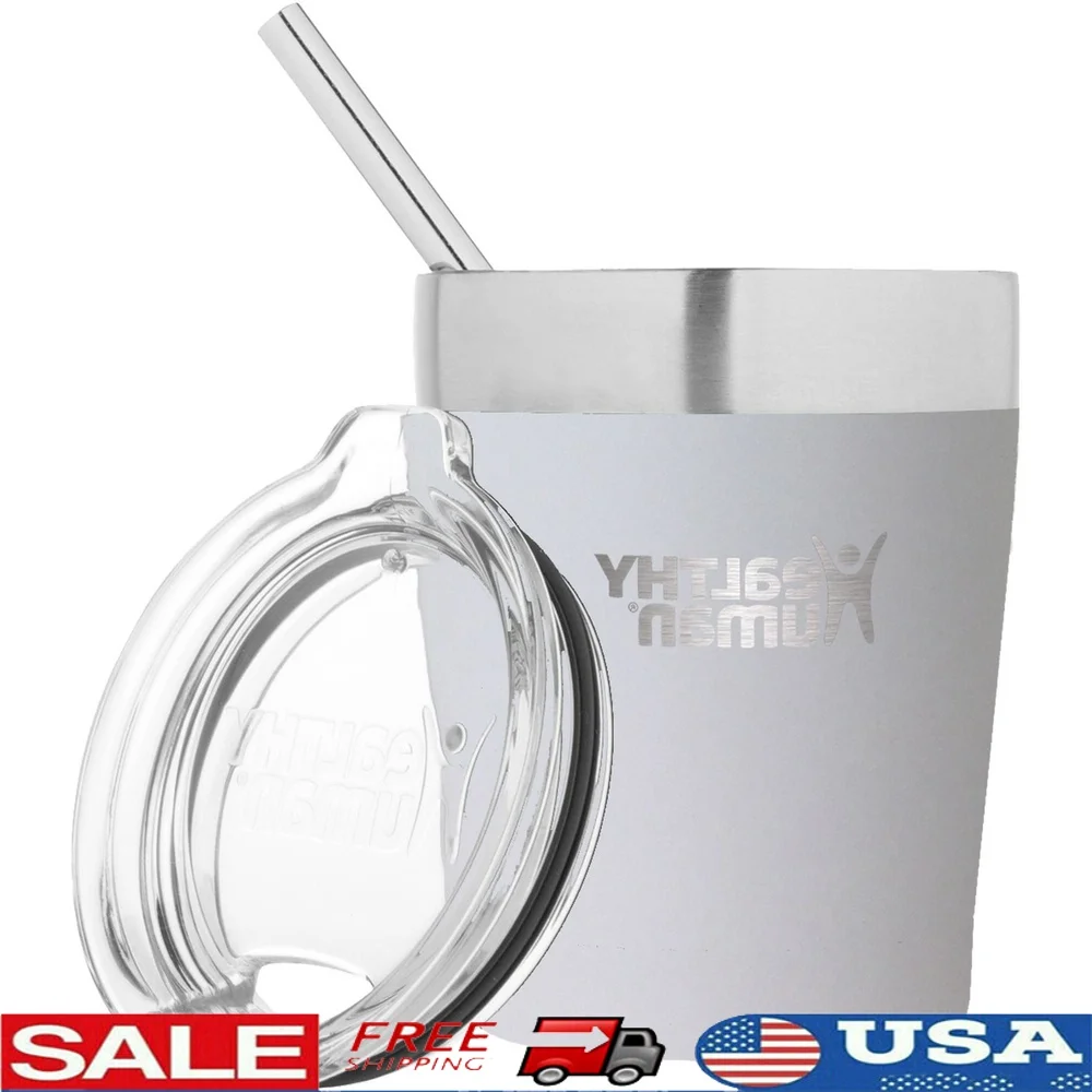 

Изолированный стакан из нержавеющей стали с соломинкой, защита от разливов, экологически чистая дорожная чашка, кофейная кружка с очистителем и гидроком