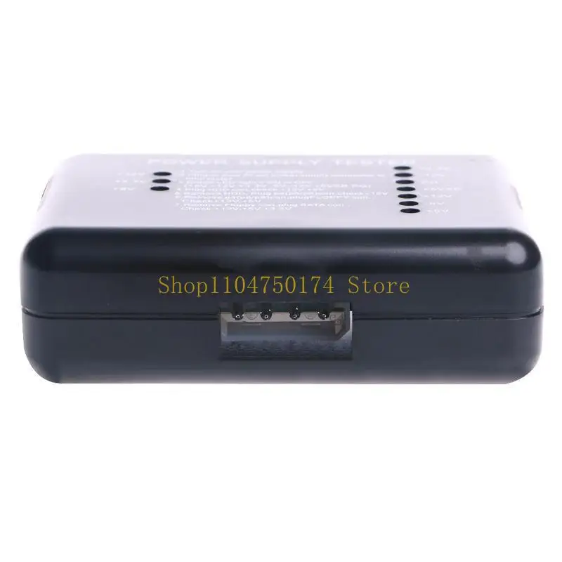 1Pcs NEW Black 20 24 Pin PSU ATX for HD Power Supply Tester Top Sale