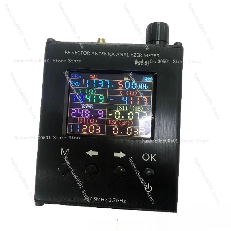 PS100 Compatible (N1201SA) Antenna Analysis and Measurement Instrument Standing Wave Meter Tianzi Meter 137.5M~ 2.7G