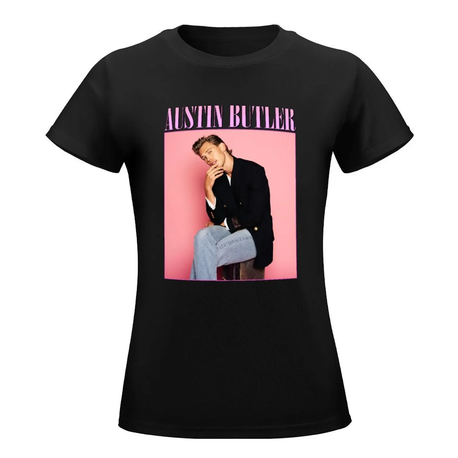 Austin Butler Pnky Boy T-Shirt anime clothes heavyweights summer blouses woman 2024