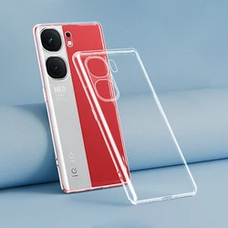 Luxury Soft TPU Mobile Phone Case for VIVO iQOO Neo9 Neo 9 Pro 9Pro Neo9Pro 5G Transparent Silicone Clear Thin Back Cover Fundas