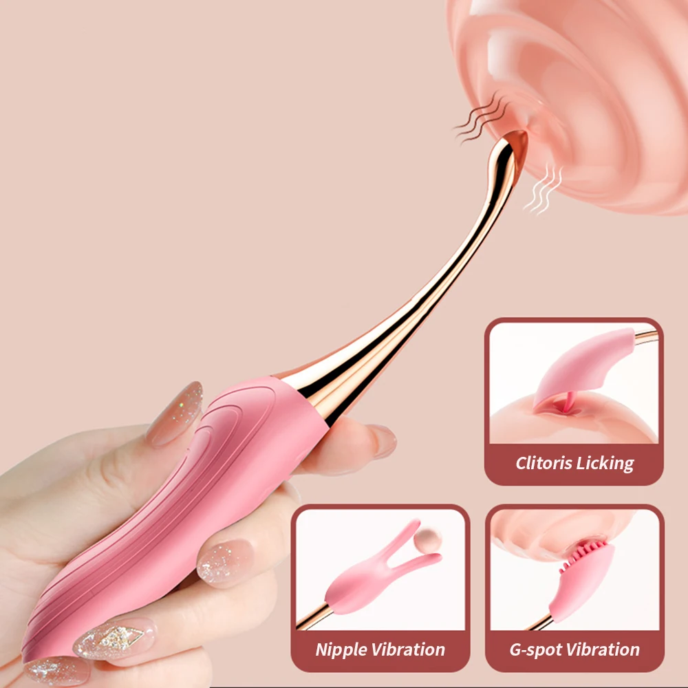 هزاز جي سبوت قوي للنساء مع تردد عالي تهتز متعة لعق البظر محفز لعبة جنسية للتدليك للبالغين 18 + #3