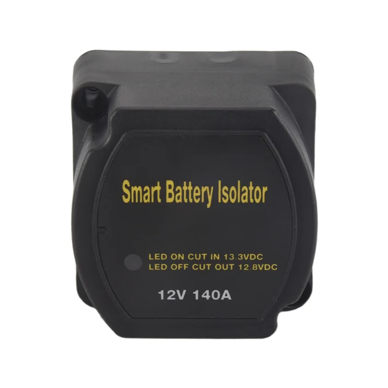 A96E-12V 140Amp بطارية مزدوجة الذكية المعزل الجهد الحساسة التتابع VSR مفتاح ذكي لسيارة ATV UTV قوارب RV شاحنة تخييم