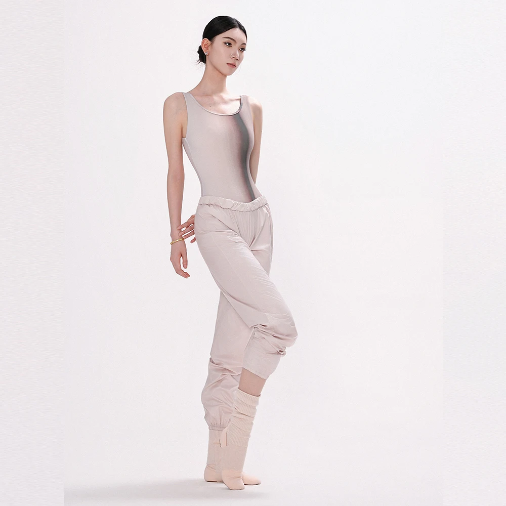 레트로 플로럴 프린트 스트랩, 발레 코스튬 레오타드, 트레이닝 원피스, 체조 공연 의류, 요가 의류