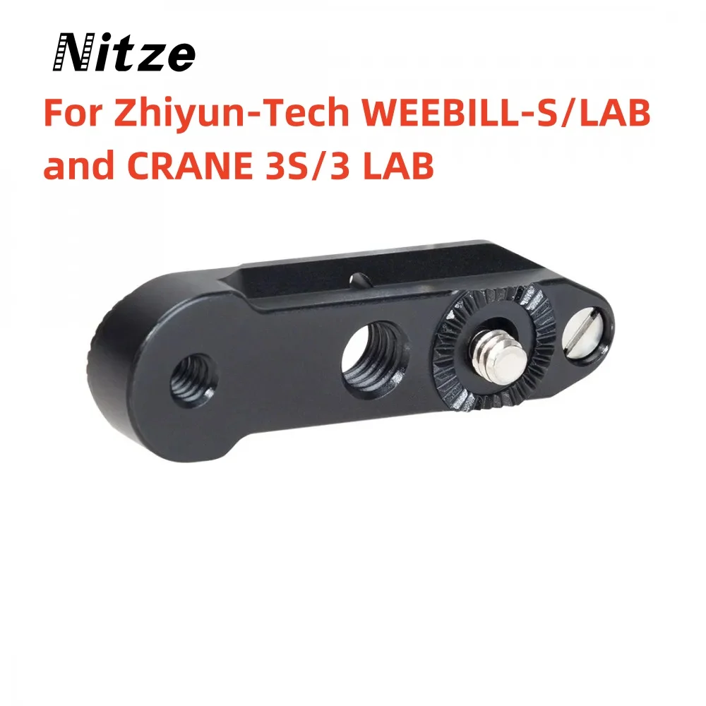 Placa de montaje Nitze con roseta para zhiyun-tech WEEBILL-S/LAB y CRANE 3S/3 LAB