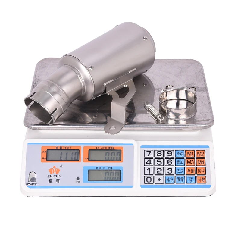 60MM sans lacet pour BMW S1000R S1000RR M1000R M1000RR 2019 - 2025 Moto échappement modifier silencieux évasion Moto moyen lien tuyau