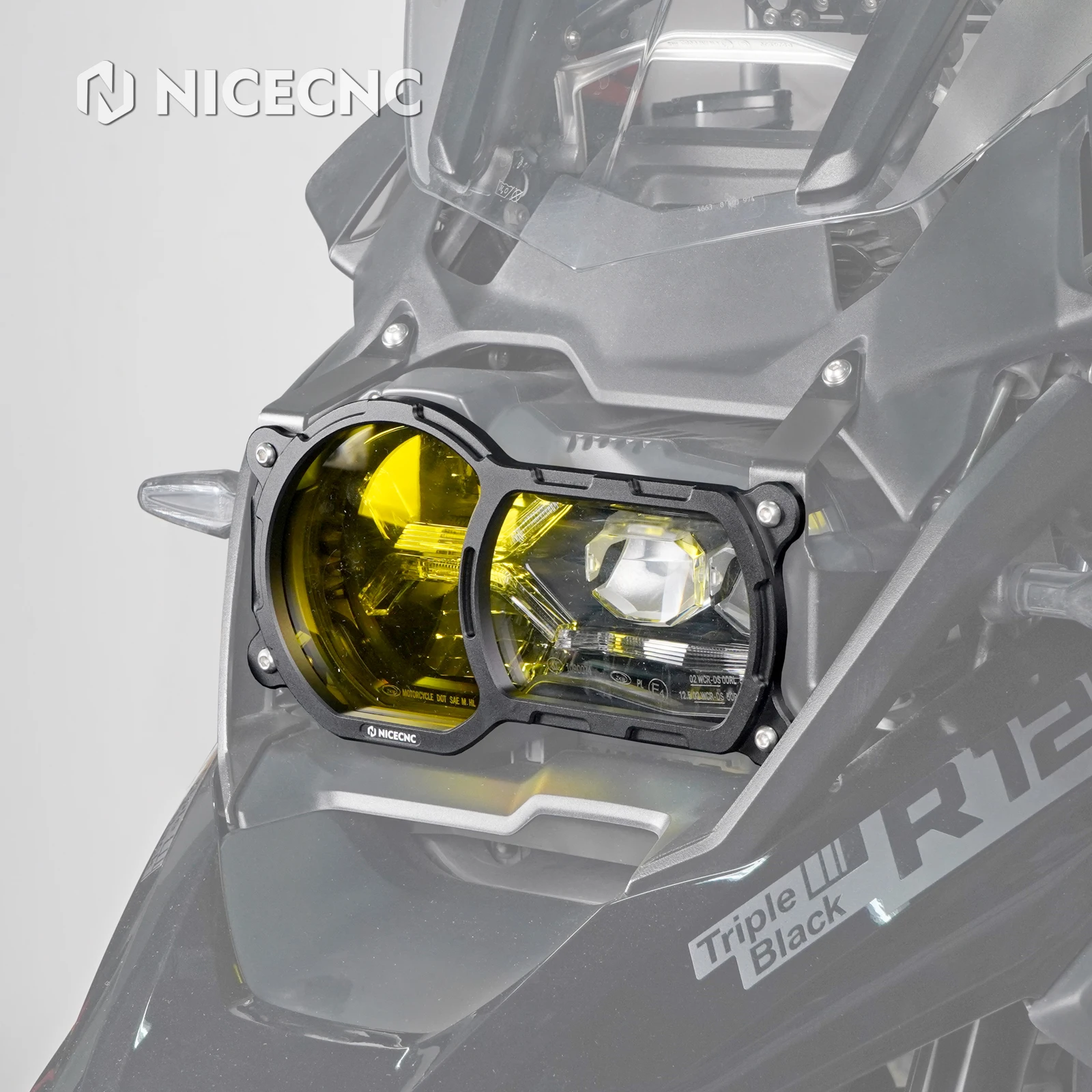 Motorcycle Headlights Guard Cover Lens Protector for BMW R1250 GS GSA R1250GS Adventure R1250GSA 2020-2024 R1250GS 2020-2023