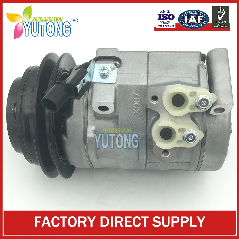 10S17C AC Compressor For Mitsubishi Pajero V43 V98 V60 V70 3.2 1997-2007 447220-3655 447220-3656 MR568289 447220-3657 447220-365