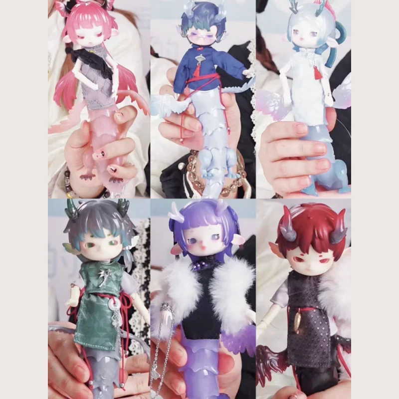 Penny Box Blind Box Dream Of finding Dragons Obtisu11 1/12bjd Anime Figure Model Dolls Mysterious Guess Bag Toy Gifts