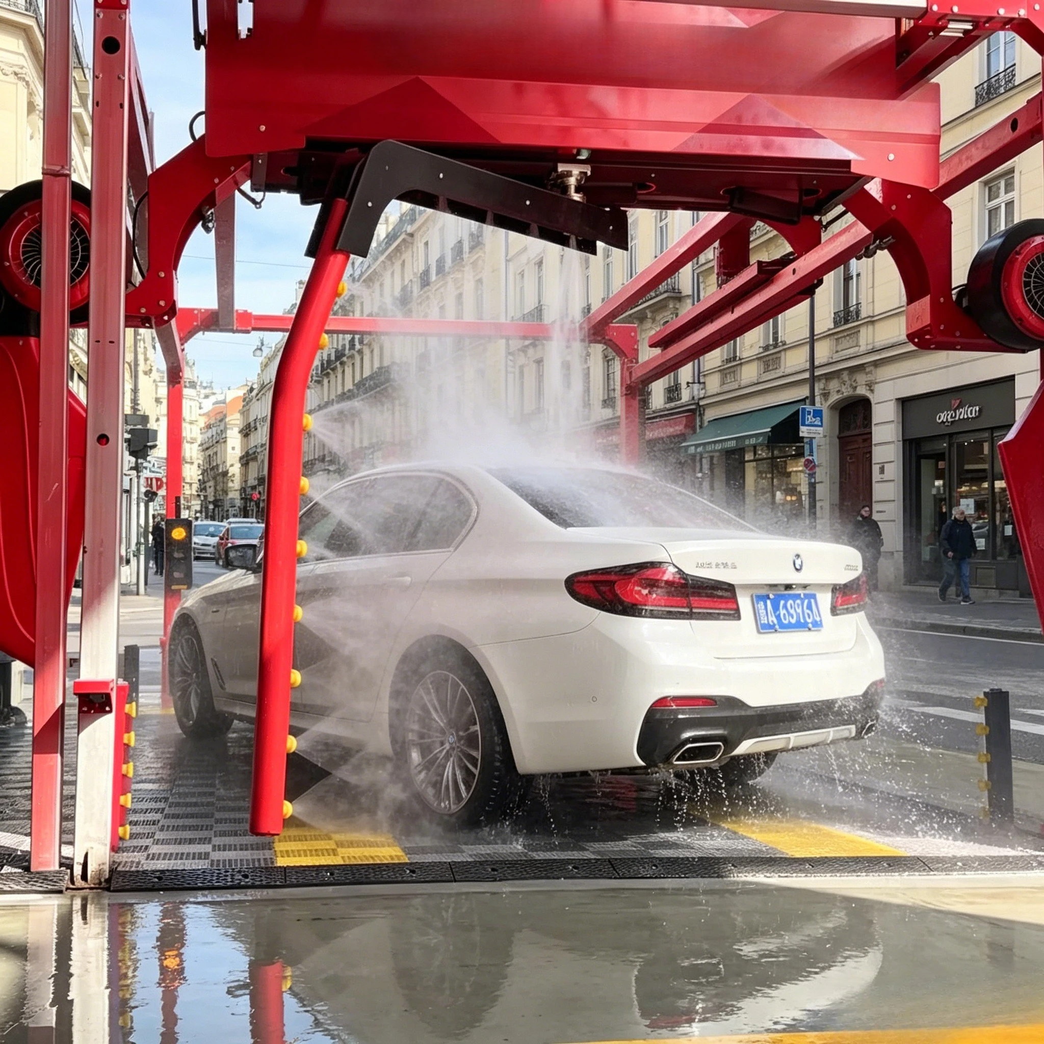 Auto Car Wash Machine System Fully Automatic China Car Wash Machine Price for Car Wash with Air Drying Function Customized