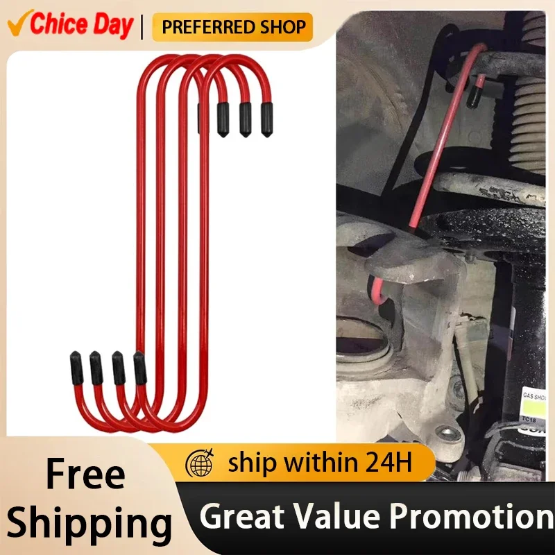 Universal suspension disc service brake caliper hook, brake disc repair clip, used for brake, bearing, and suspension operation