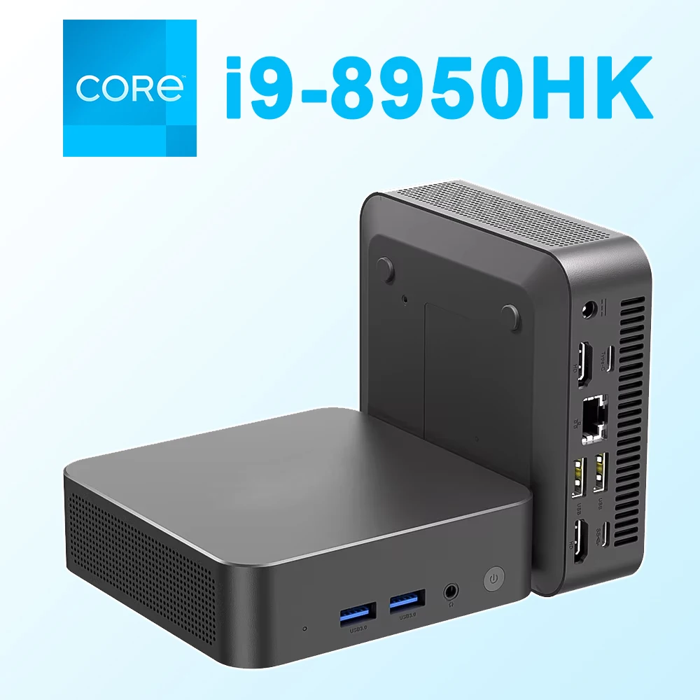 Mini PC Core i9 8950HK Core i3 6100U 16GB RAM 1TB 2TB SSD