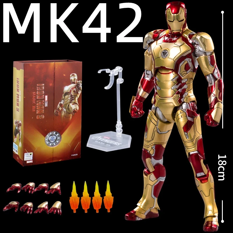 マーベルアイアンマンのアクションフィギュア,MK41アーマーモデル,3