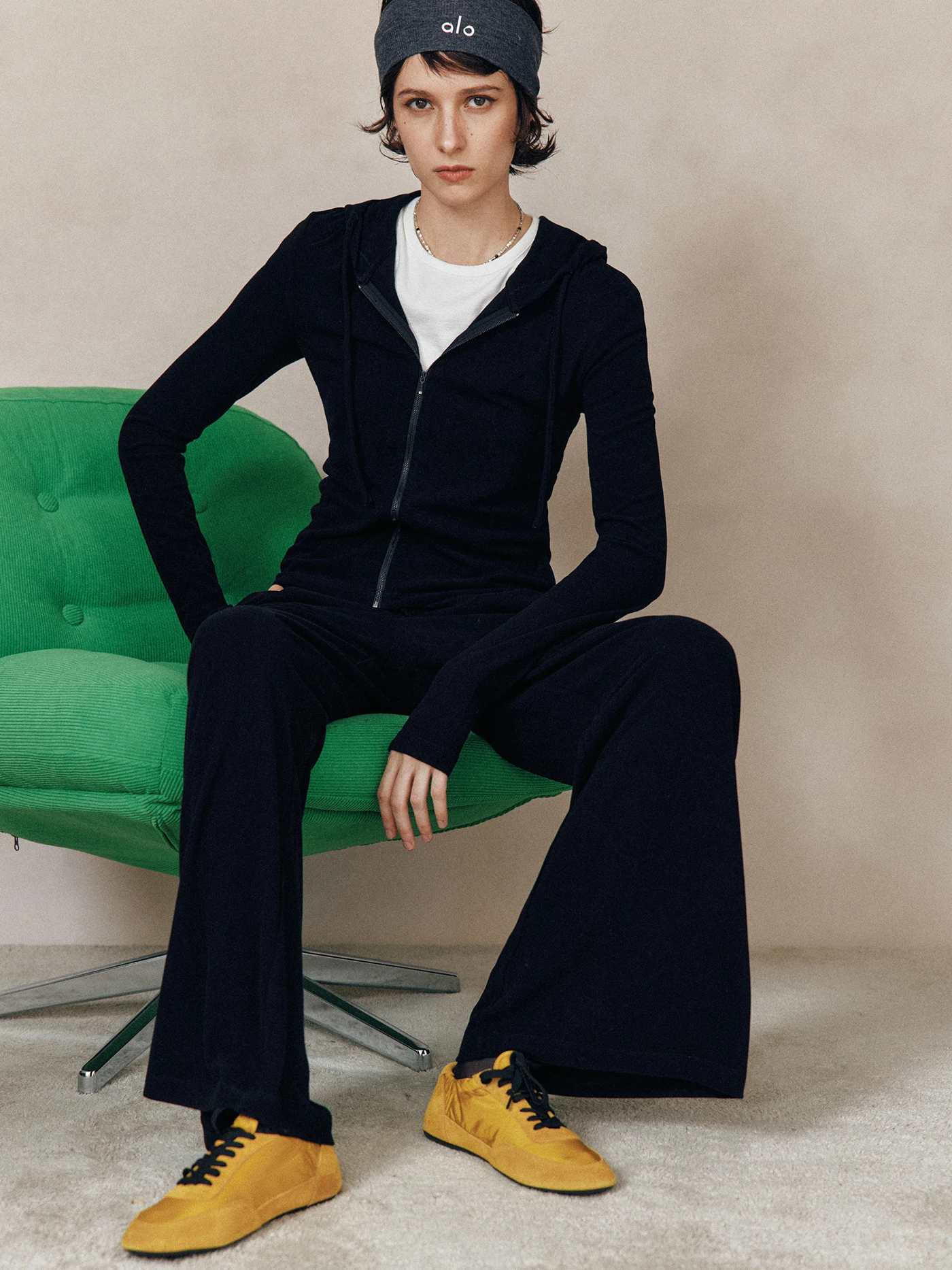 

Самонагревающийся Fce, теплый, приятный для кожи кардиган с капюшоном на молнии, длинные брюки с эластичной резинкой на талии, комплект Spor Sle, женский ансамбль