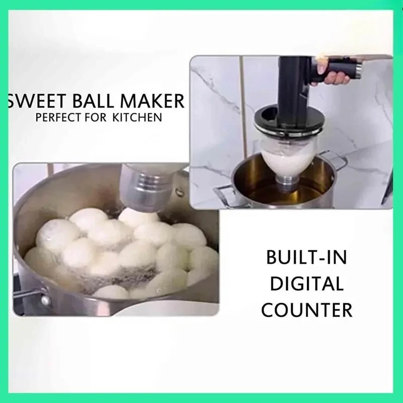 A14E Kitchen Meatball Machine, Small Household Sweet Ball Maker For Glutinous Rice