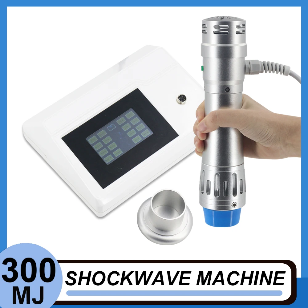 300MJ Professional Shockwave Therapy Machine  ED Treatment Shoulder Pain Relieve Relax Muscle Massage Health Care New Shock Wave