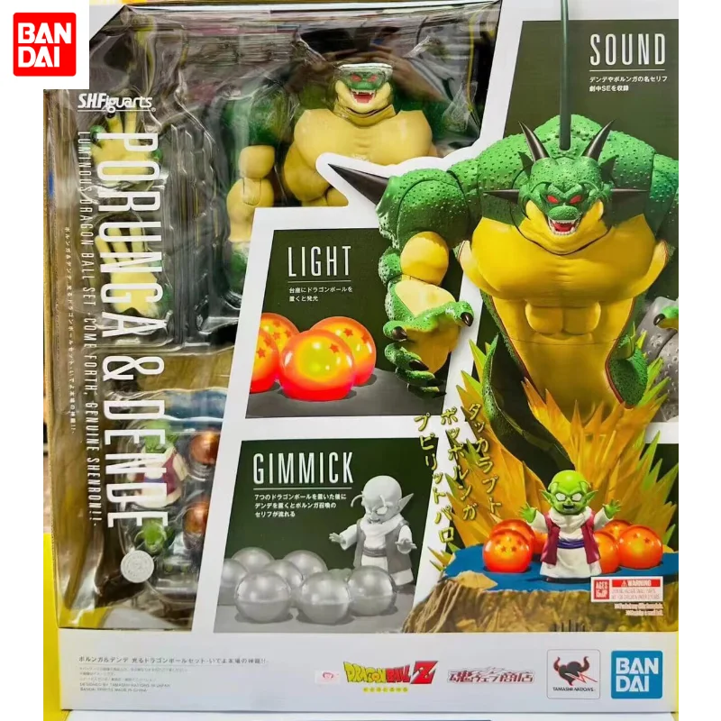 

Набор фигурок Bandai SHF Dragon Ball: Шенрон, Порунга, Денде, светящиеся драконьи шары. Коллекционные игрушки и подарки в наличии.