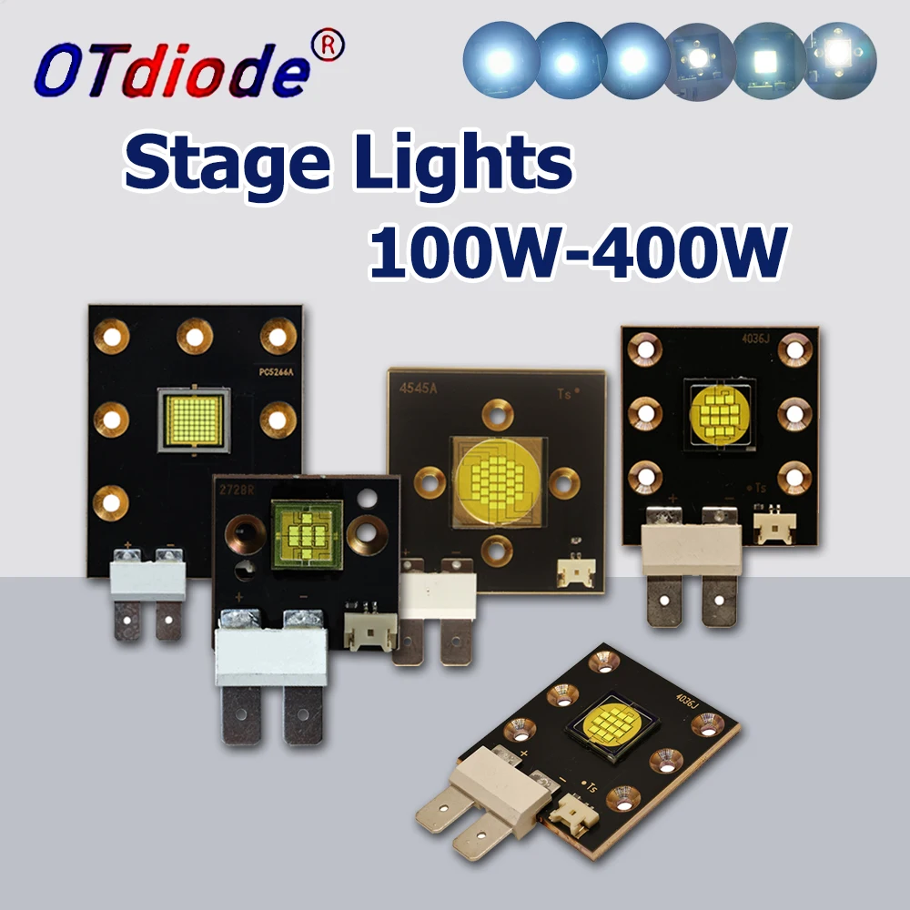 LED Stage Moving Light 100W 200W 300W 400W 12V 14V 17V 21V 24V 26V 30V 36V 40V Follow Spot Lamp For Moving Head Disco DJ Source