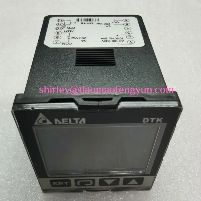 Used DTK4848V01 intelligent temperature controller, solid-state output, one relay alarm