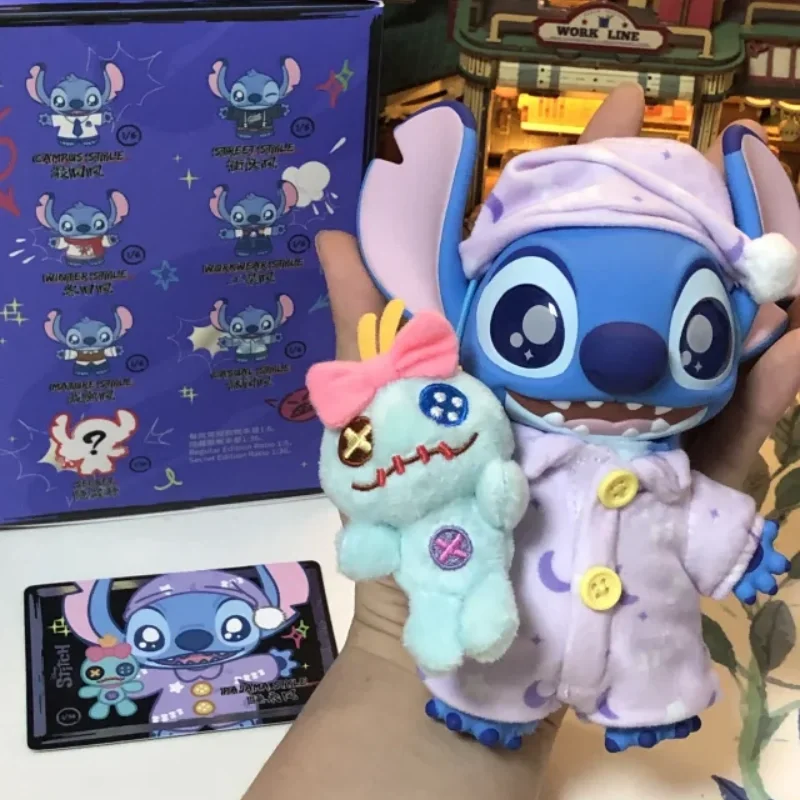 Натуральная стежка, серия для одевания, слепая коробка, милая фигурка, стежка, виниловая кукла, кулон, загадочная коробка, игрушки, брелок, кулон, подарки