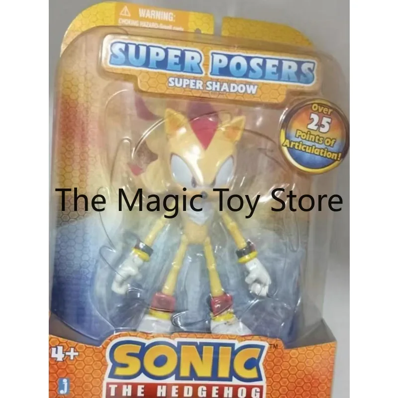 

Original Sonic The Hedgehog “Super Poser” Highly Articulated Figure, Toy, Collectible, Featuring 25 Points of Articulation