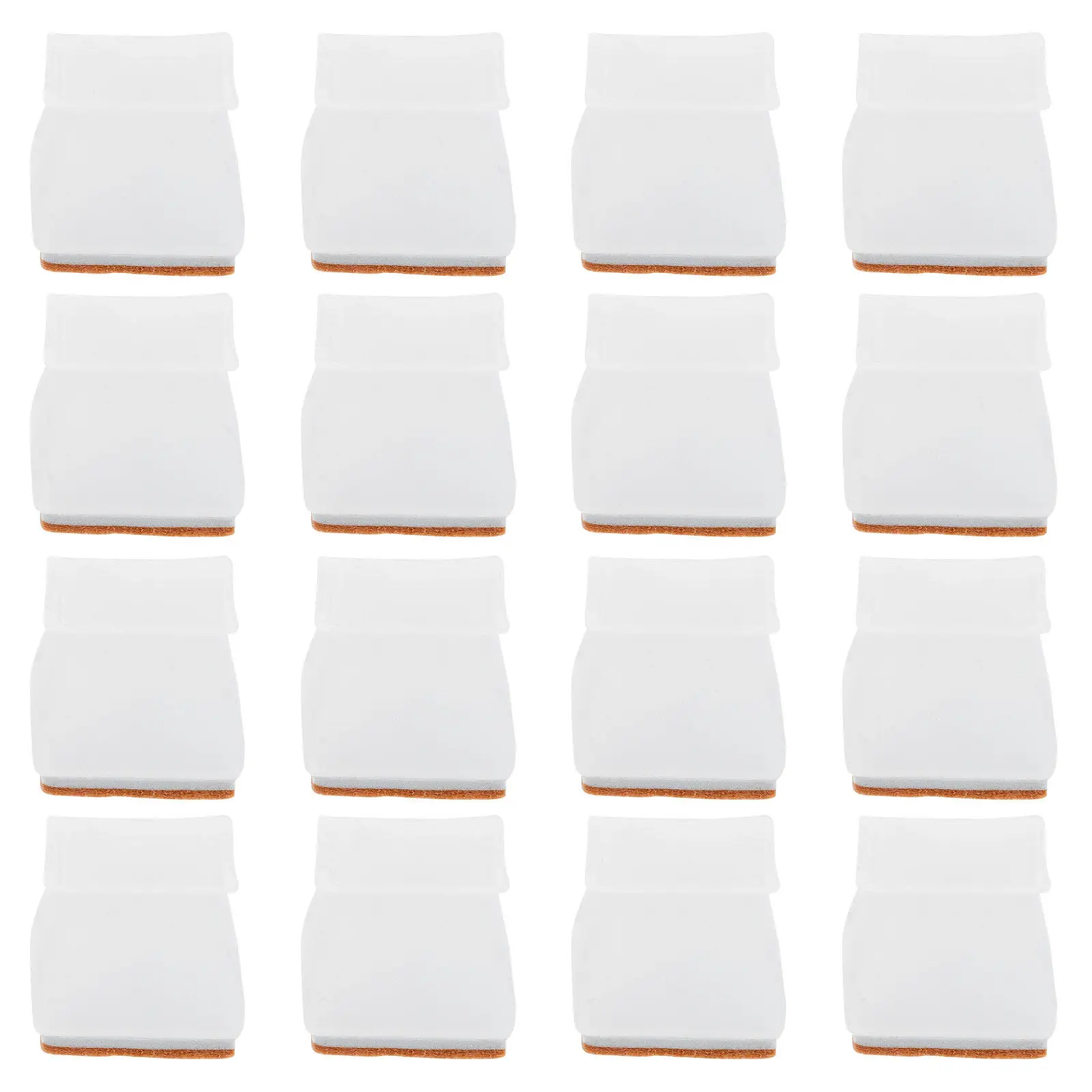 1Set Table Chair Leg Covers Silicone Thickened Flexible Furniture Protection Pads Silent Glide Floor Protector for Hardwood