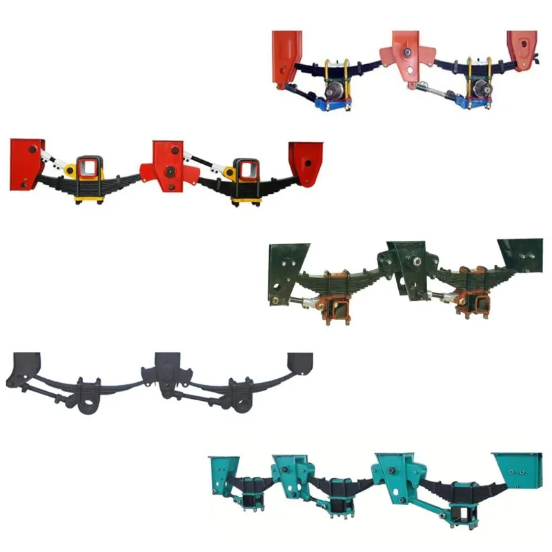 

Heavy Duty Truck Trailer Axle Suspension Parts Suspension Kit Truck Trailer Leaf Spring Suspension