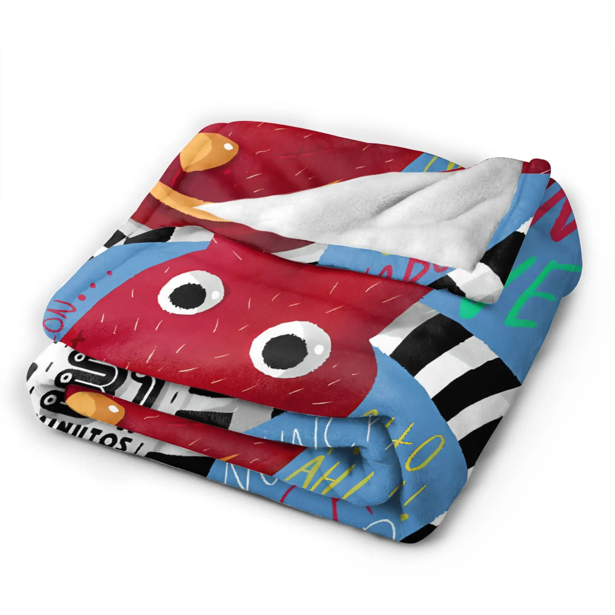 31 دقيقة خوان كارلوس بودوك الفانيلا بطانية الشتاء الدافئة الفراش يلقي للأطفال الكبار غرفة نوم المفرش أريكة غطاء سرير