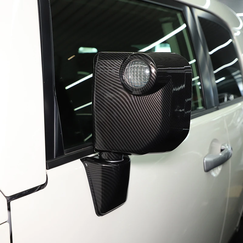 

For 07-21 Toyota FJ Cruiser Door Mirror Trim Cover Car Exterior Styling Accessories Exterior Mirror Cover ABS Making 6 Pack