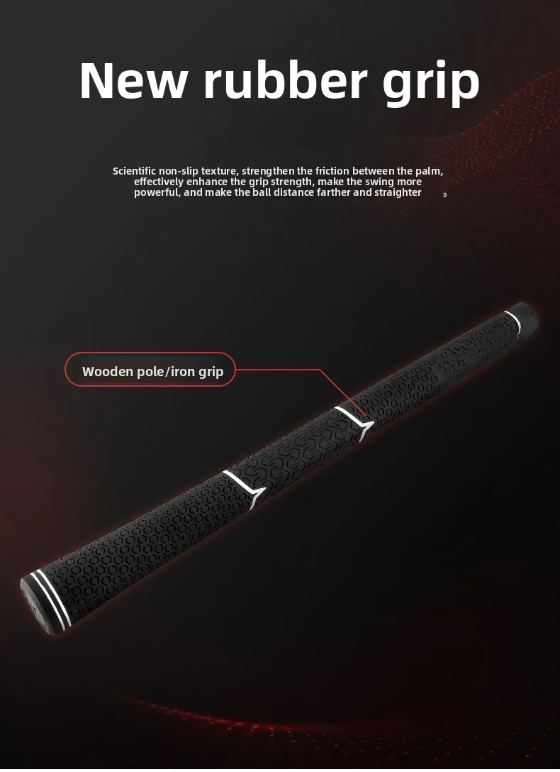 Титановый деревянный стержень Стержень из углеродного волокна Тройник с высоким отскоком Деревянный титановый ключ для гольфа