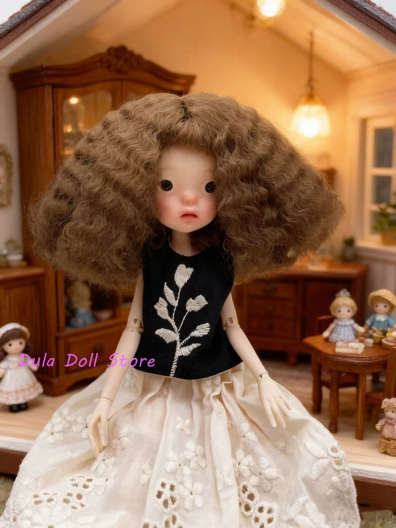 Dula 인형 옷 드레스 패턴 민소매 조끼 스커트 블라이스 랜다즈 란두두 ob24 ob22 아존 리카 1/6 인형용