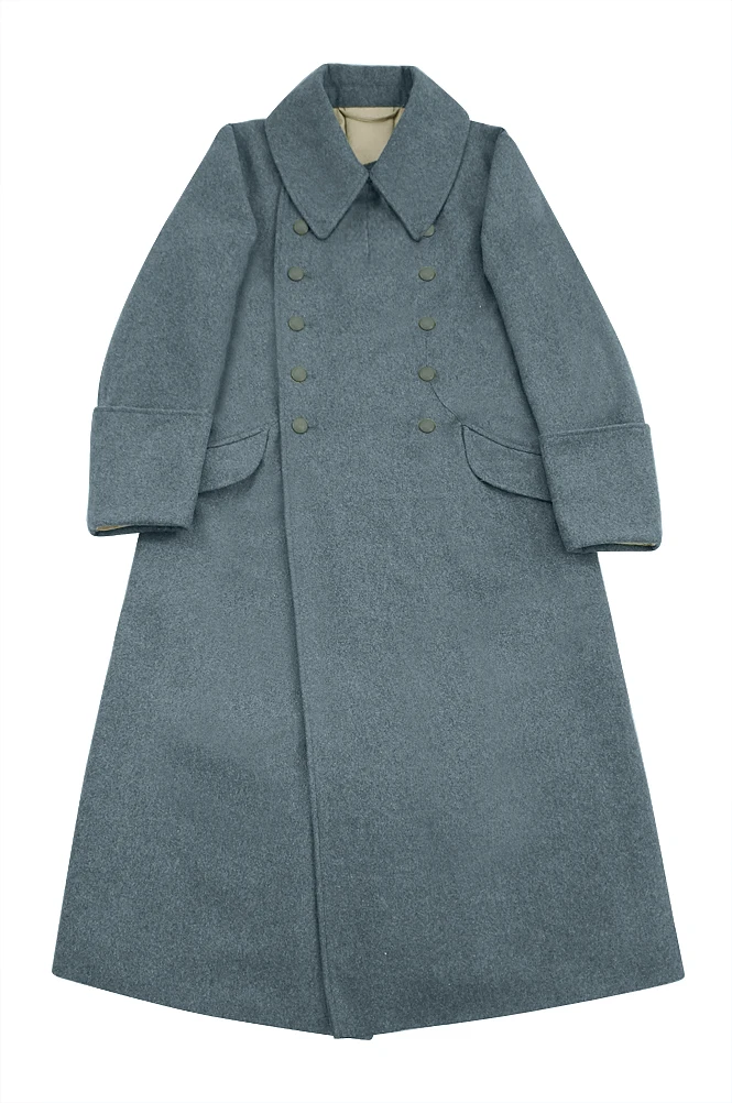 GUGA-007 ii wojna światowa niemiecka M42 Heer EM włoska wełna polowa Greatcoat