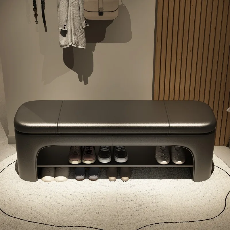 الأخضر خزانة خذاء حديثة الشمال تخزين وسادة مدخل مقاعد البدلاء خزانة خذاء المنظمون الممر Szafka Na Buty أثاث المنزل