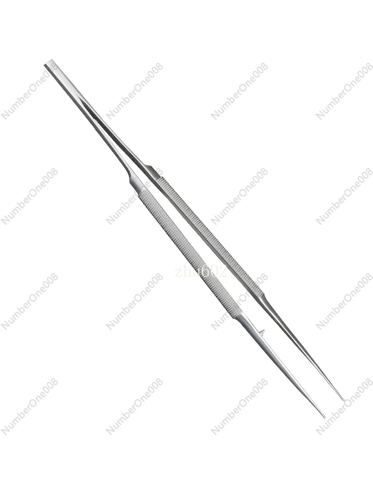 

Medical stainless steel fine micro circle forceps for plastic surgery, non-invasive clamping of tissue, nerve and brain surgical