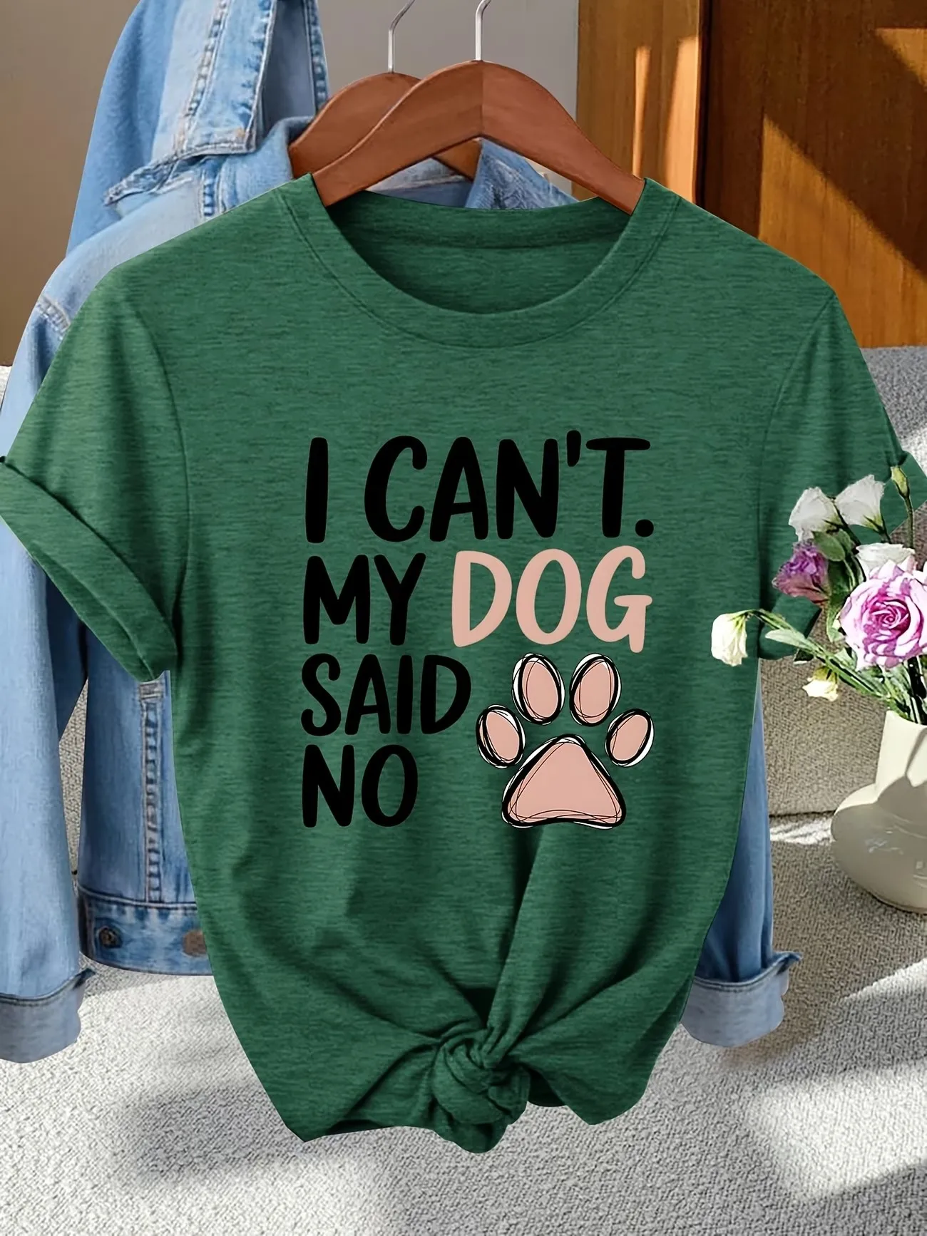 Fashion Kawaii Dog Lover T-shirt Tshirt Women Graphic Tee Short Sleeve T Shirt Y2k Women Round Neck Retro Tshirt Women Top